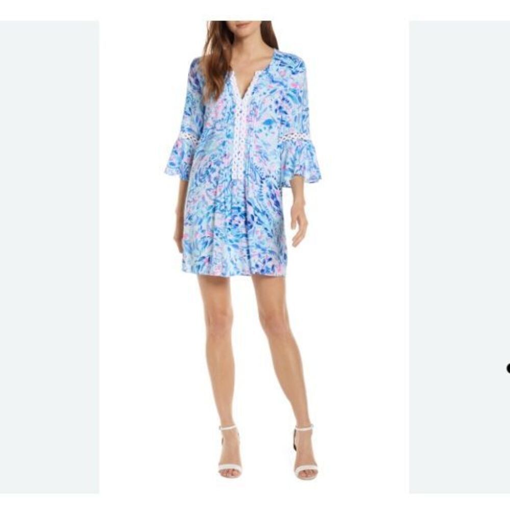Lilly Pulitzer 3/4 Sleeve Tunic Dress – Size S